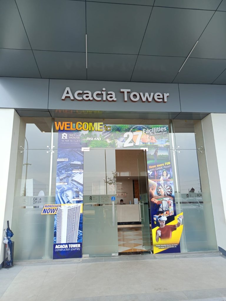 Dijual Apartemen Studio Semi Furnished di Sky House Tower Acacia By Rumah Chinida Properti