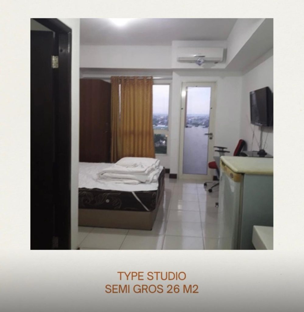Dijual Apartemen Studio Bagus di Scientia Tower B By Rumah Chinida