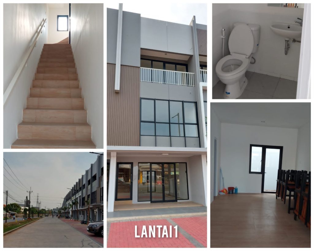 Dijual Ruko Usaha 3 Lantai di Cendana Hive Park By Rumah Chinida