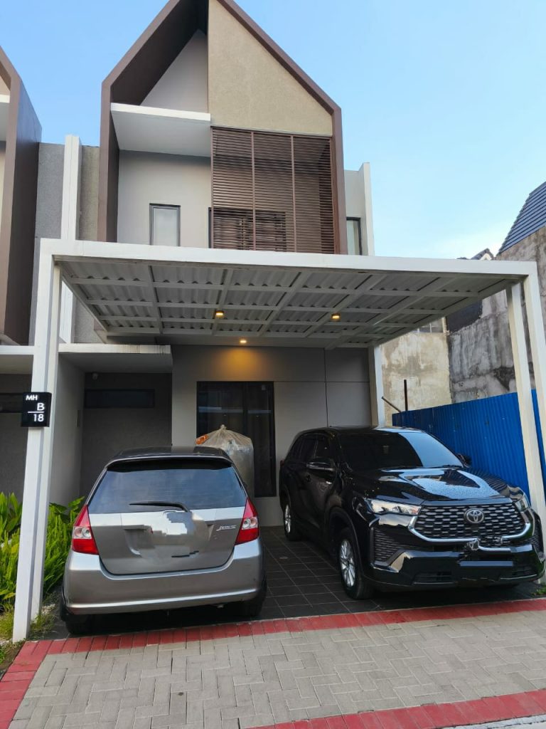 Disewakan Rumah New Hadap Timur di Cluster Hyra By Rumah Chinida