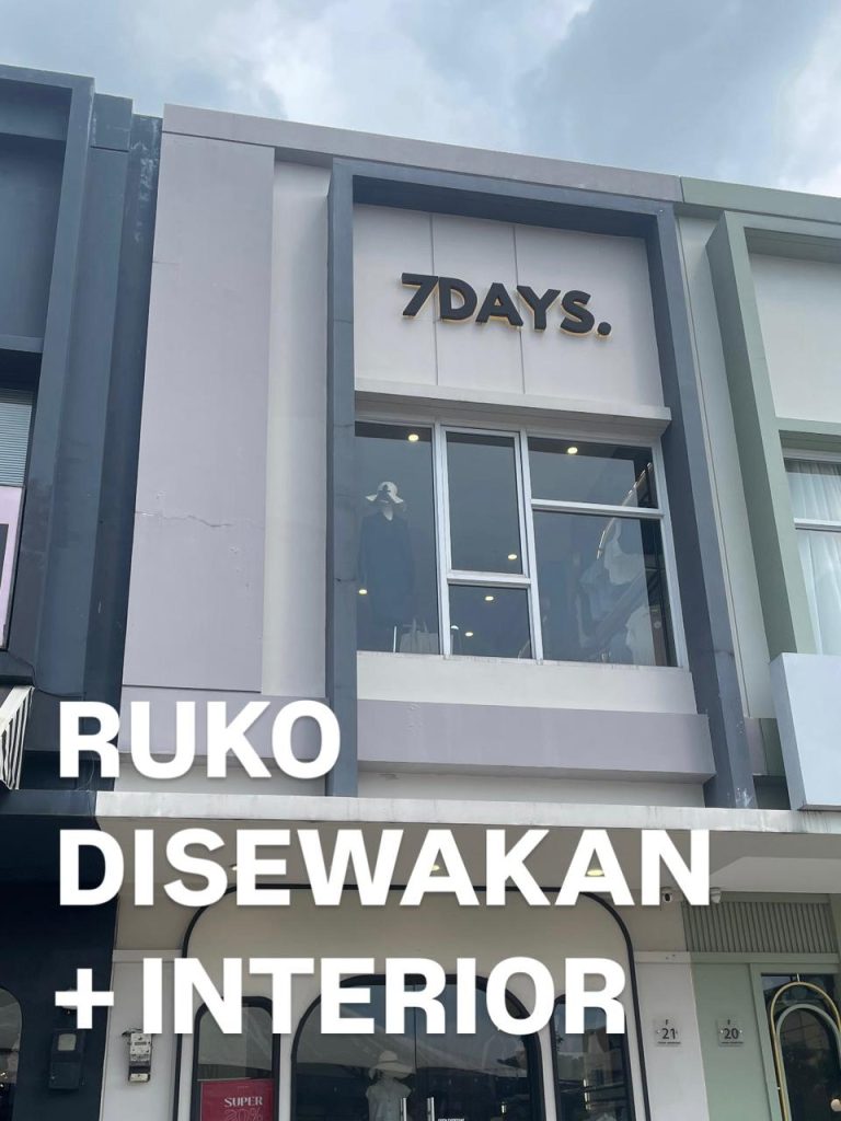 Disewakan Ruko 2 Lantai Bagus di Pisa Grande By Rumah Chinida