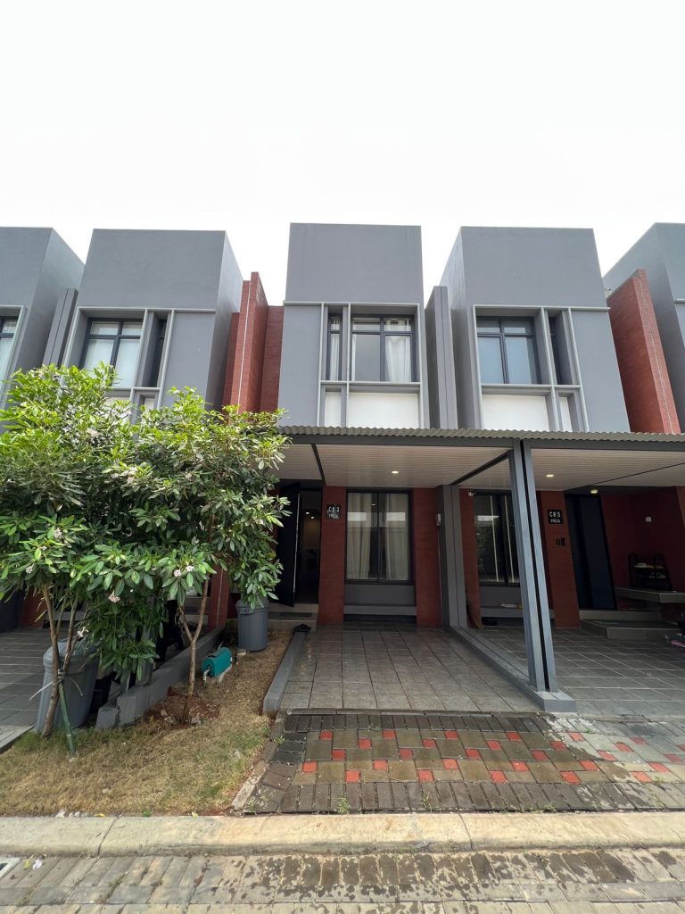 Disewakan Rumah Furnish 2 Lantai di Cluster Freja By Rumah Chinida
