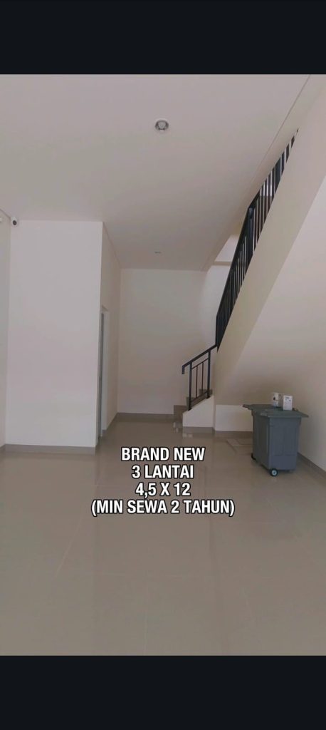 Disewakan Ruko 3 Lantai di Hampton Gading Serpong By Rumah Chinida
