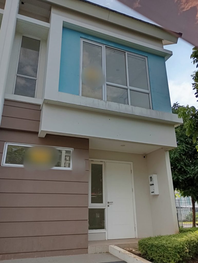 Disewakan Rumah Hadap Timur Laut Cluster Martinez By Rumah Chinida