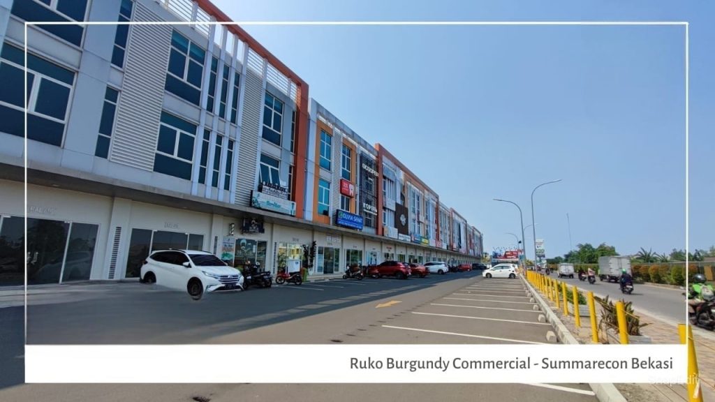 Disewakan Ruko 3 Lantai di Burgundy Summarecon Bekasi By Rumah Chinida