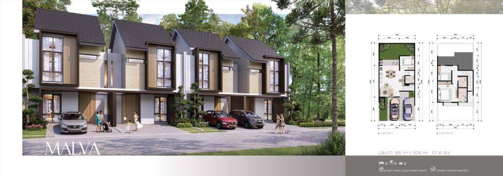 Dijual Rumah 7×15 2 Lantai, Cluster Diandre By Rumah Chinida (Dw)