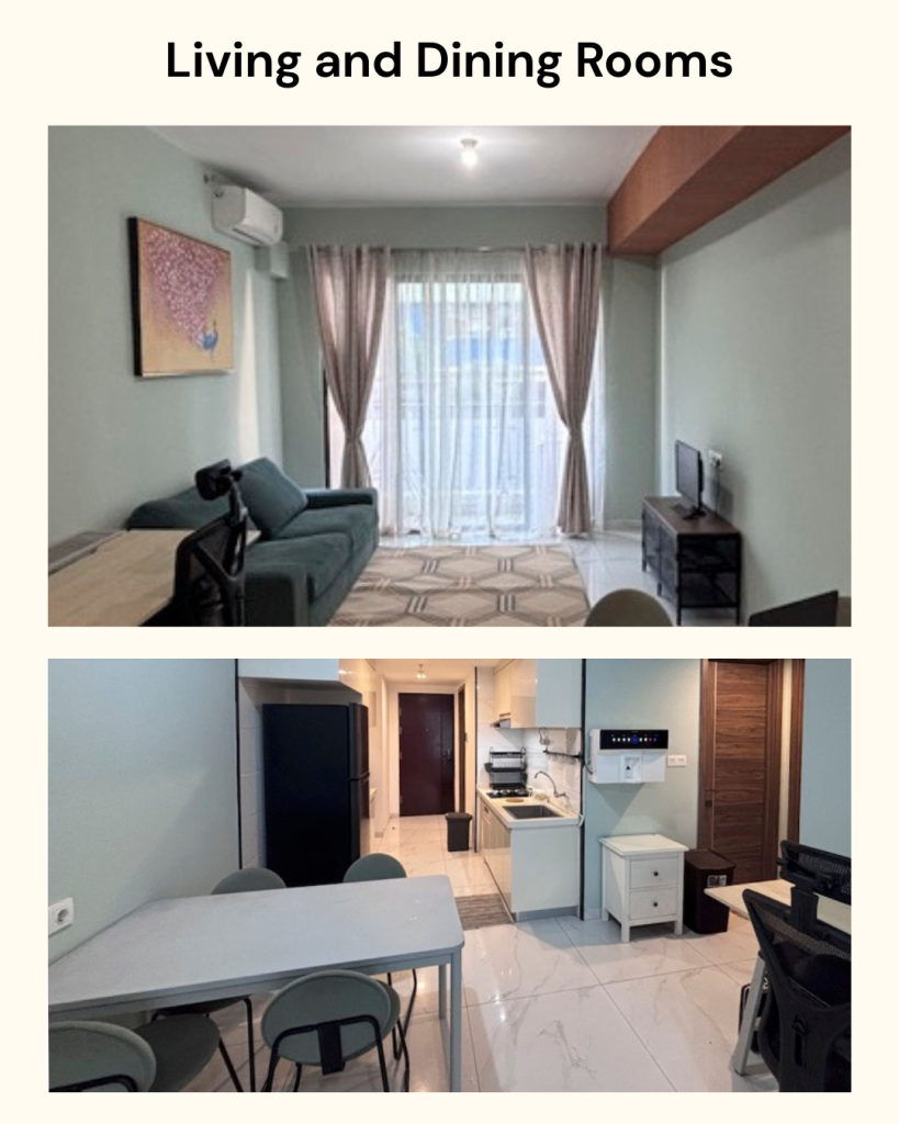 Disewakan Apartemen 3Br AJB di Sky House Bsd By Rumah Chinida (Dw)