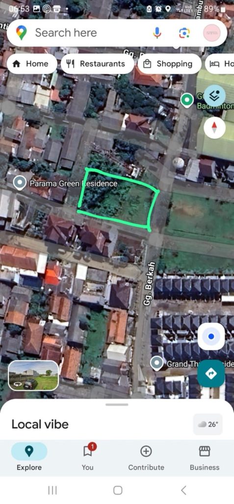 Dijual Tanah 1.023M2 di Cibinong, Bogor By Rumah Chinida (Jb)