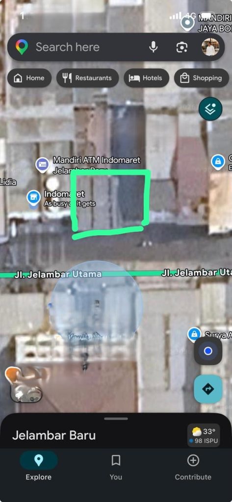 Dijual Tanah Ada Bangunan Ruko di Jelambar By Rumah Chinida (Ld)