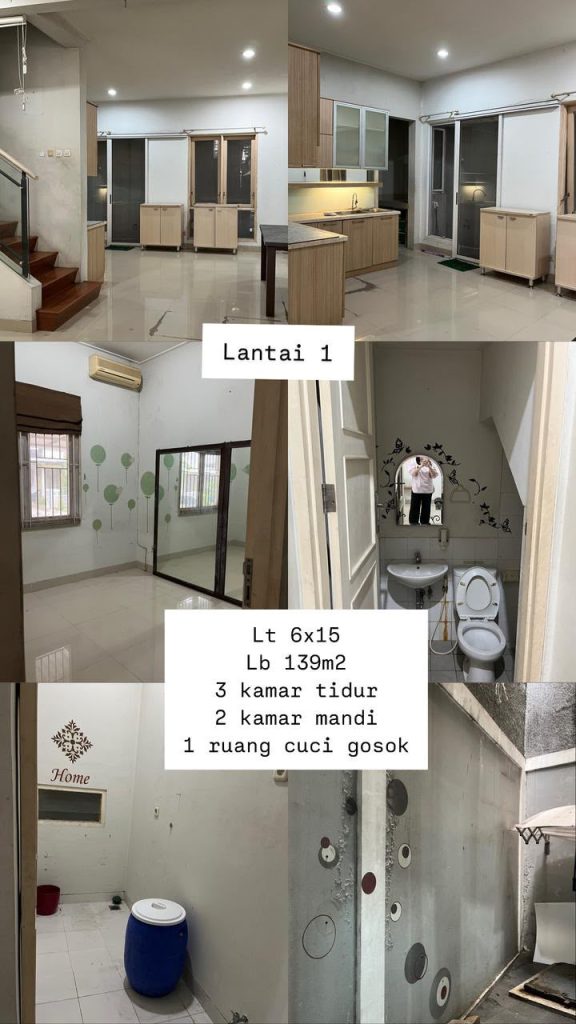 Disewakan Rumah Gading Serpong di Fluorite By Rumah Chinida (Dw)