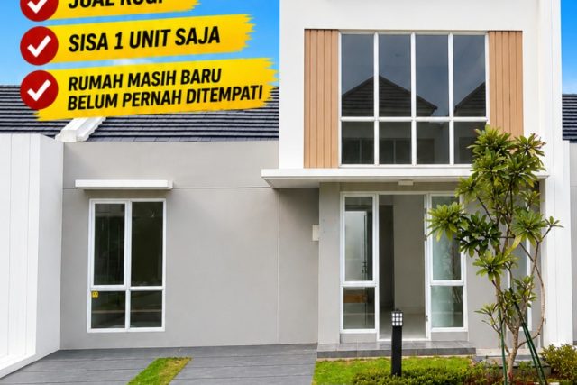 Dijual Rumah Paramount Petals, Cluster Canna By Rumah Chinida (Lw)