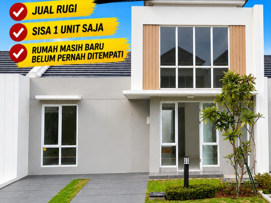 Dijual Rumah Paramount Petals, Cluster Canna By Rumah Chinida (Lw)