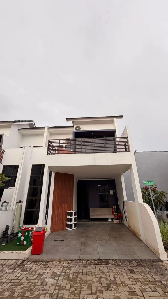 Dijual Bu Rumah Aryana Karawaci SHM di Cluster Kristal By Rumah Chinida (Jb)