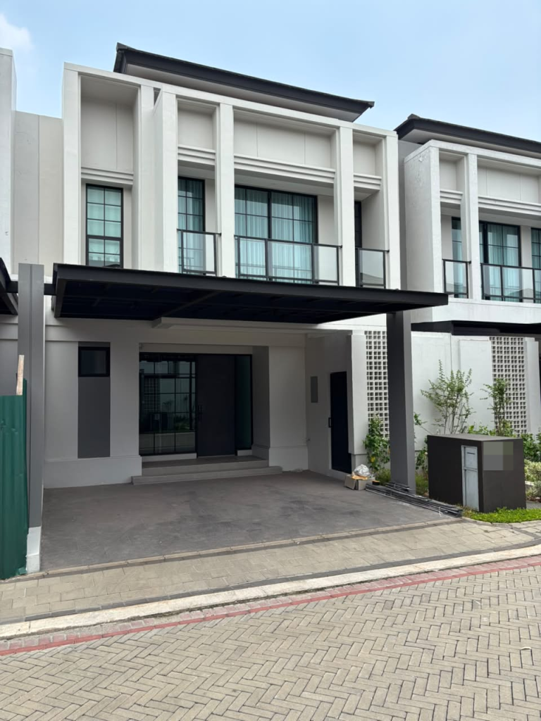 Dijual Rumah BSD Hadap Utara di Cluster Welton At Hiera By Rumah Chinida (Lw)