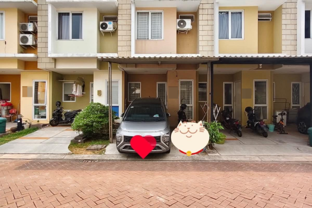 Disewakan Rumah Gading Serpong Unfurnish di Virginia By Rumah Chinida (Jb)