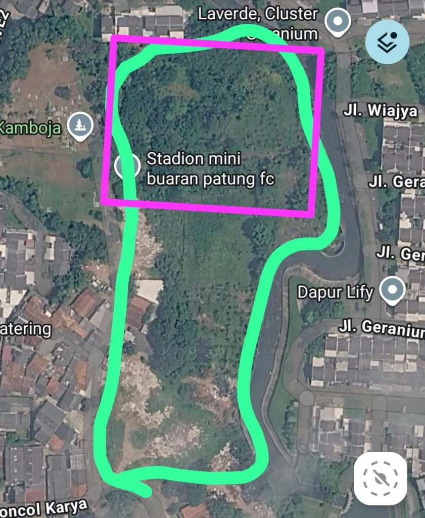 Dijual Tanah Serpong Utara 2 Hektar di BSD Tangsel By Rumah Chinida (St)