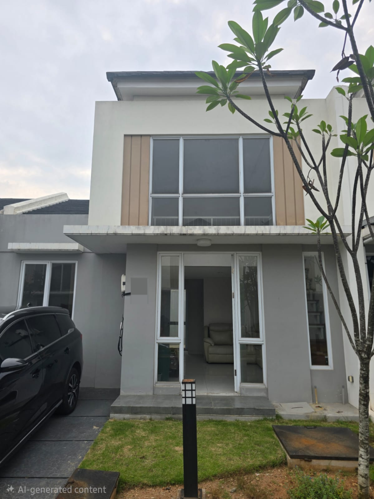 Dijual Rumah Paramount Petals 1 Lantai di Cluster Canna By Rumah Chinida (Lw)