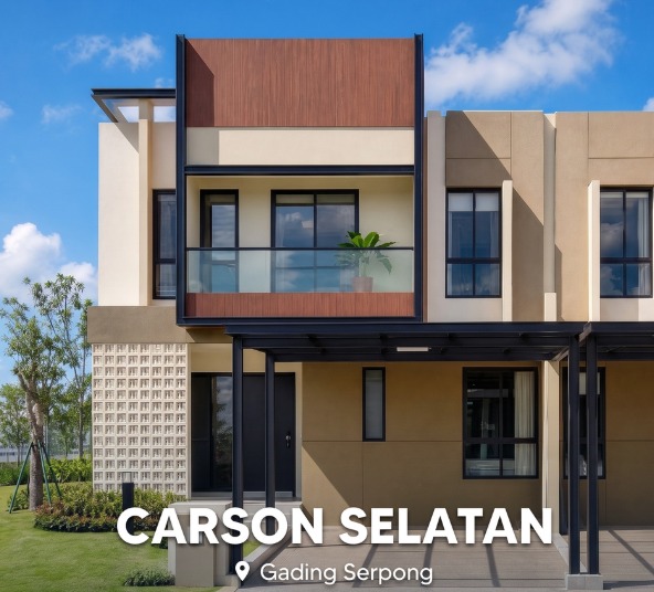 Disewakan Rumah Gading Serpong 2 Lantai di Carson Selatan By Rumah Chinida (Jb)